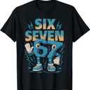 Kids Meme 67 Six Seven 6 7 Italian Brainrot T-Shirt