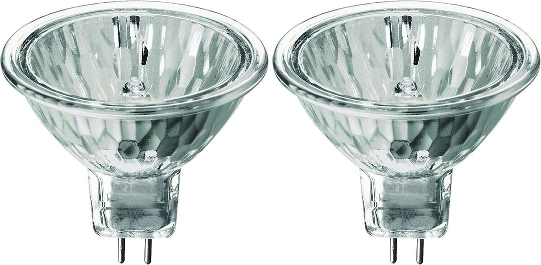KOR (Pack of 2 MR11 6 Volt Precision Halogen Reflector Fiber Optic Light Bulb 6V (5)