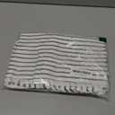 Throw Pillow Covers 22x22 Set of 2 Striped Fringe Pillow Cover Farmhouse Cushion Covers with Tassel Neutral Boho Pillows Decorative Square Pillowcase for Couch Sofa Bed, Black/White