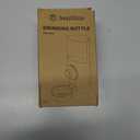 Rabbit Water Bottle, 600ml/21oz Hanging Water Dispenser Feeder Cage Crate Hutch Bunny Puppy Cat Chinchilla Ferret Guinea Pigs Squirrel Hedgehog (Blue)