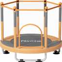 Fitinone Trampoline for Kids, 5 FT Indoor & Outdoor Toddler Trampoline with Safety Enclosure Net, Birthday Gifts for Kids, Gifts for Boy and Girl, Age 3-8