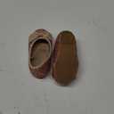 Kiderence Little Toddler Girls Dress Shoes Ballerina Ballet Flats Kids Mary Janes (Ck322 Rose Gold)