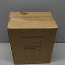 Smart Touchless Bathroom Trash Can 2.2 Gallon Automatic Motion Sensor Rubbish Can with Lid Electric Narrow Small Garbage Bin for Kitchen, Office, Toilet, Bedroom (Grey)