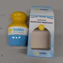 Solar Buddies Sunscreen Applicator - Single Blue - Refillable Roll on Sponge Sunscreen, Suncream & Lotion Applicator For Kids, Adults & Families - Holds 3.4fl oz, Perfect Size for Travel