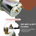 P4594 replacement Electric Fuel Pump 12V 6-8 Psi fuel pump pre-assembled universal rotary vane for automotive replacement (wiring attachment improved)