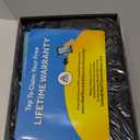 Well Traveled 8 pcs Compression Packing Bags Cubes Set with HybridMax Double-Capacity Design - Packing Cubes for Travel Compression to Maximize Limited Luggage Space, Black