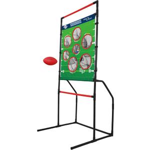 Sport Squad Endzone Challenge 2-in-1 Football and Flying Disc Toss - Backyard and Lawn Game for Indoor and Outdoor Use - Practice your Throwing Skills with this Football Target Carnival Game