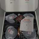 REVO The Original 4-in-1 Smart Cupping Therapy Massager, Red Light Therapy for Targeted Pain Relief, Knots, Aches, Muscle Soreness, Circulation & Tighter Skin, Portable Cupping Kit (Four Pack)