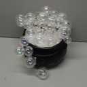 JOYIN Cauldron Halloween Decoration Indoor, Color Changeable 8 Glow Modes, LED Light Up Bubbling Witch Cauldron Pot DIY Set, Black Plastic Cauldrons Bowl for Halloween Party Favor Supply, Home Decor