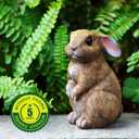 LEGIFO Bunny Decor Yard Decorations Outdoor Set of 3, Bunny Decorations for Home Garden Outdoor Statues, Easter Rabbit Figurines mom Gifts