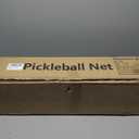 Pickleball Net Set with 4 Fiberglass Paddles, Portable Pickleball Set with 4 Fiberglass Paddles, 6 Balls & Carry Bag, Easy Setup for Driveway, Garage, Kids & Adults
