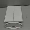 HUONUL Makeup Mirror Vanity Mirror with Lights, 2X, 3X, 10X Magnification, Touch Control, Trifold, White, 9.4"L x 13.4"W, Modern Style, Dresser Mount, Bathroom