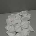 Hipheer 12Pcs 8" Large cheer bows with alligator clips for Teen Girls Softball Cheerleader Sports (White)