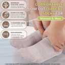 Bulinlulu Diabetic Socks for Women Men, 6 Pairs Low Cut Non Binding Socks for Women, Medium