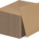 Calenzana 8x10 Corrugated Cardboard Sheets Set of 100, Flat Card Boards Inserts for Crafts, Packing, Shipping, Moving, Mailing