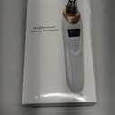 2026 Pore Vacuum, USB Rechargeable Blackhead Remover Vacuum,3 Levels Adjustable Pore Vacuum Blackhead Remover, with 5 Suction Power,6 Probes,Face Vacuum Pore Cleanser for Women & Men-Gold