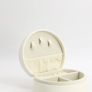 COLLECTIVE HOME - Travel Jewelry Case, Elegant Half-Moon Design , Detachable Handle, Accessory Organizer, Gift for Fashion-Forward Women and Teens 
