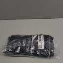 GORGLITTER Women's Wide Leg Track Pants Baggy Y2k High Waisted Dance Parachute Trousers Steertwear Blue Medium