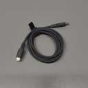 ZGEAR 6FT Silicone USB-C to 8-pin Cable - Gray