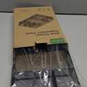 Desk Drawer Organizer Tray, Metal Mesh Drawer Organizers Office, 6 Adjustable Compartment, Desk Organizer Tray for Home Office 12.87L x 8.73D x 1.96H inch, Black, 1PC Medium