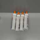 4 x Elmer's Washable No Run School Glue, 4 Ounces, White and Dries Clear