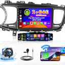 Roinvou 2+64G Radio for Kia Optima K5 2014 2015 Android 13 Car Stereo Wireless Carplay, 9 inch Touch Screen for Optima Android Auto Bluetooth GPS WiFi FM RDS Mirror Link + Backup Camera