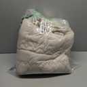 WDCOZY Christmas Queen Size Quilt Bedding Sets with Pillow Shams, Beige Lightweight Soft Bedspread Coverlet, Thin Comforter Bed Cover, All Season, 3 Pieces, 90x90 inches