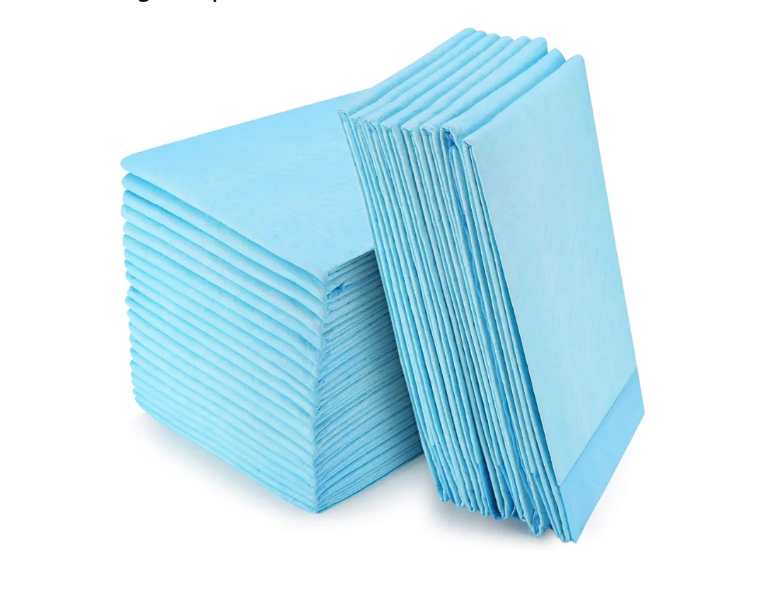 Bed Pads Disposable for Adult Extra Large (32”x36”, 20 Counts), Leak-Proof Disposable Bed Pads for Adults, Thick Disposable Underpads, Disposable Pads for Beds for Incontinence and Adults