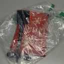 Merry Christmas Lighted Garden Flag Solar Powered Flag Snowman Buffalo Plaid Welcome Flags Vertical Double Sided Burlap Yard Flag for Outdoor Yard Lawn Decorations 12.5 x 18 Inch