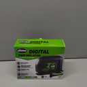 Slime 40088 Tire Inflator, Portable Car Air Compressor, Inflate Right Automatic Shut off, with Digital 99 psi Display, Long Hose and LED Light, 12V, 6 min Inflation