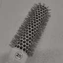 Round Brush for Blow Drying - Extra Small Ceramic Thermal Ionic Roller Brush for Sleek, Salon Blowout - Lightweight Round Hair Brush for Precise Styling and Manageable Hair (Bristle 1.7in, Barrel 1in)