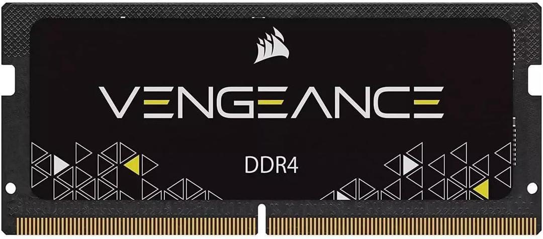 CORSAIR Vengeance SODIMM DDR4 RAM 16GB (1x16GB) 3200MHz CL22-22-22-53 1.2V Intel AMD Laptop Notebook Memory - Black (CMSX16GX4M1A3200C22)