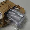 Retractable Baby Gate for Stairs, 55" Wide Mesh Dog Gate Indoor, 34" Tall Child Gate for Doorways, Hallways, Deck, Indoor Outdoor Pet Baby Safety Essentials for Home, Grey (Gray)