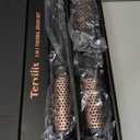 Terviiix PRO Thermal Brush Set for Voluminous Style, Non-blowing Heated Round Brush with Adjustable Temp, 3-in-1 Curling Brush with Detachable Head(1.25'',1.5'',1.77''), 20S Fast Heating with Dual MCH