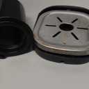 Single Serve Coffee Maker for K-Cup Pod and Grounds, Hot and Iced Coffee Maker, Strong Button Feature, 6 to 14oz Brew Sizes, 50oz Removable Reservoir, Up to 6.5 Inch Cup, Stainless Steel, Black