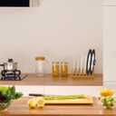 Microwave Splatter Cover Vented Glass Splatter Guard Lid with Collapsible Silicone for Food as Pot Cover Plate 10.8 inch for 6 7 8 9 10 inch Plate Bowl (Black)