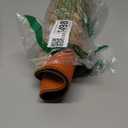 Mingnei Boho Sun Linen Doormat Door Mat for Home Kitchen Entrance, Orange Bohemian Sun Door Mat, Bohemian Sunburst Sunshine Mats for House Front Outdoor Outside Entryway Rug 17x30 Welcome Mat