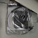 HUAKUA Bluetooth Wireless Headset with Microphone (Noise Cancelling), Single Ear Trucker Headset with Mute Function Clear Sound for Cell Phones PC Laptop Home Office