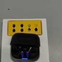 EarFun Air Pro 4+ Adaptive Noise Cancelling Wireless Earbuds, Qualcomm aptX Lossless, Dual Drivers, Translation Earbuds, Snapdragon Sound, 6 Mics AI Clear Calls, Hi-Res Sound, LDAC, Bluetooth 6.0, 54H (Black)