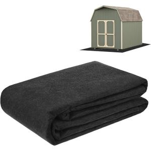 M METERXITY Outdoor Storage Shed Mat, 8x8 ft Shed Flooring Mat, Grey