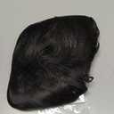 Creamily Mens Wigs Short Hair, Mens Hair Replacement Wigs Realistic Mens's Black Wig for Men Synthetic Hair Full Wig for Male Guy Christmas Daily Wear