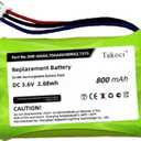 Replacement Battery Compatible with B&O BeoCom 1, BeoCom 6000, BeoCom M6000, BeoCom M6000 MKII,fits Part No 3HR-AAAU, 70AAAH3BMXZ, T373, 3.6V 700mAh / 2.52Wh