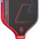 JOOLA Perseus Heat Vision 16mm Pickleball Paddle - Textured Carbon Fiber Surface for Spin - SK Film for Reduced Vibration - USAP Approved - NFC Chip Enabled (Ignite Blaze Red)