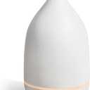InnoGear Oil Diffuser, 150ML Ceramic Diffuser for Essential Oils Handcrafted Aromatherapy Diffuser Ultrasonic Cool Mist Humidifier with 2 Mist Modes Waterless Auto Off for Room Office, White Base (Medium)