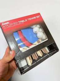 4 Player Table Tennis Set