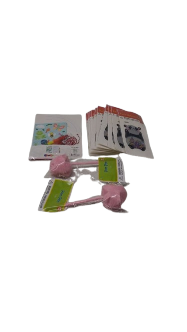 Pop Up Shakers Stikers 10 Pack ; SEASONAL Rainbow Kit 1 Pack ; Pom Pen 2 PACK