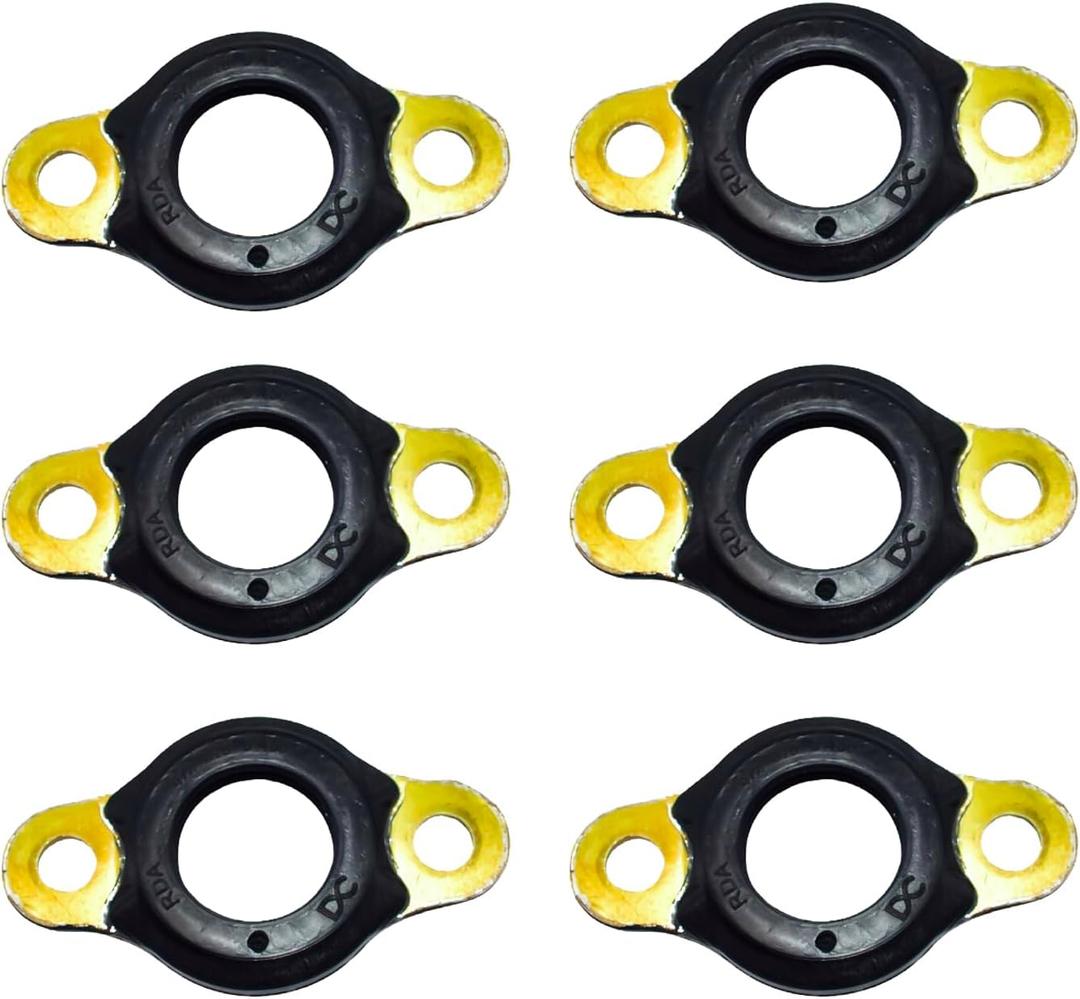 6Pcs Fuel Injector Line Seals Kit Fit for Detroit Diesel Engines DD15Replaces A4720780180 A4720780480