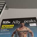 Ally Peaks Pull Up Bar for Doorway,Multiple Levels Width Adjustable Pull Up Bar Accurately Match Wide and Narrow doorframe,Indoor Chin-Up Bar Workout Bar,USA Original Patent