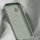 Magnetic for iPhone 13 Case with Screen Protector - Wireless Charging Compatible - Upgraded Camera Protection - Silicone Shockproof Protective Phone Case for iPhone 13 - Porcelain Blue