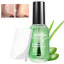 LANBENA Blackhead Remover Mask, Blackhead Remover Mask Peel Off Blackhead Mask 2 in 1 Green Tea Oil Blackhead Removal 100 Pcs Blackhead Remover Mask for Pores, Nose, Chins & Face